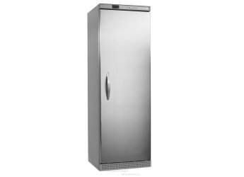 Nerezová chladicí skříň s plnými dveřmi Tefcold UR 400 S