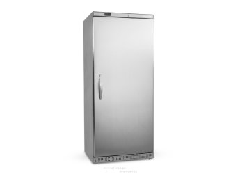 Nerezová chladicí skříň s plnými dveřmi Tefcold UR 600 S