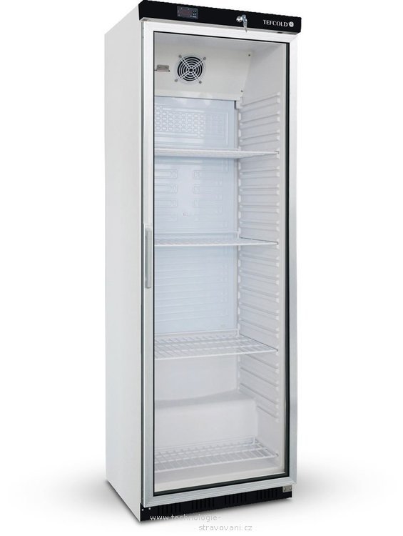 Chladicí skříň s prosklenými dveřmi Tefcold UR 400 G